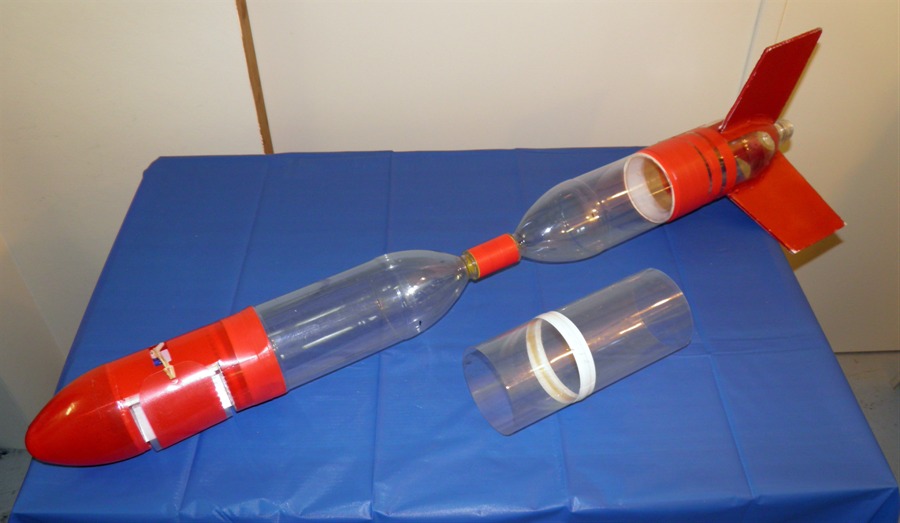 how to construct a bottle rocket